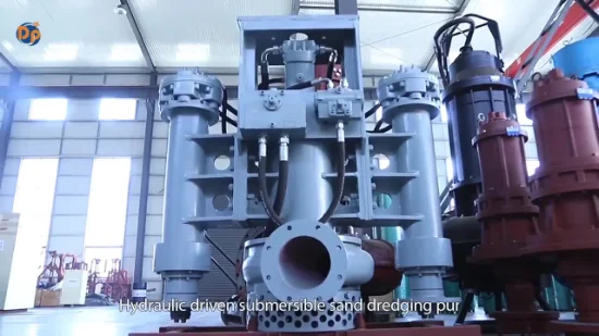 Pompa sommergibile industriale per liquami ad alta pressione con pompa per acqua di mare con agitatore