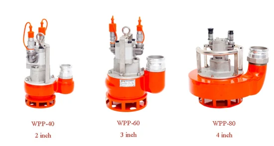 Pompa idraulica portatile per liquami a prevalenza alta da 4 pollici, pompa sommergibile in vendita